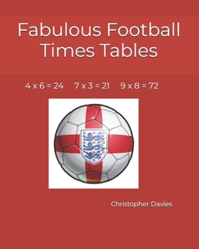 Paperback Fabulous Football Times Tables Book