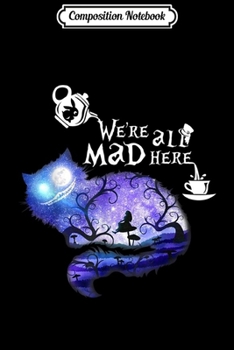 Composition Notebook: Weed smoking Caterpillar and Alice in Wonderland  Journal/Notebook Blank Lined Ruled 6x9 100 Pages