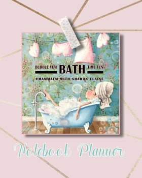 Paperback Notebook Planner: The large professional page per week, non dated, personal agenda diary with four personalised pages per week, calendar Book