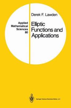 Paperback Elliptic Functions and Applications Book