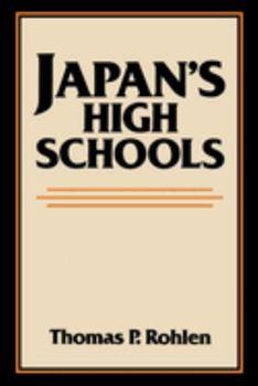 Paperback Japan's High Schools Book