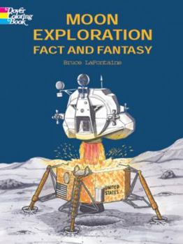 Paperback Moon Exploration Fact and Fantasy Book