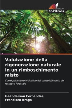 Paperback Valutazione della rigenerazione naturale in un rimboschimento misto [Italian] Book