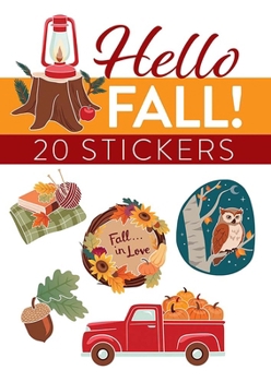 Paperback Hello Fall! 20 Stickers Book