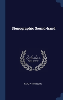 Hardcover Stenographic Sound-hand Book