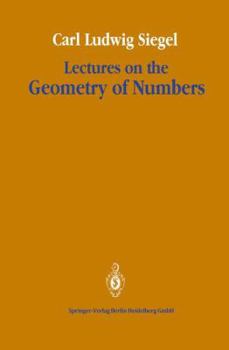 Paperback Lectures on the Geometry of Numbers Book