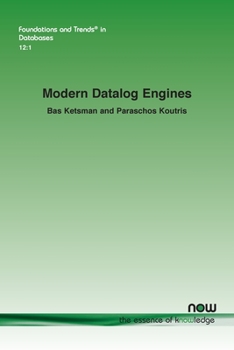 Paperback Modern Datalog Engines Book