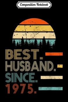 Paperback Composition Notebook: Mens 42Th Wedding Anniversary Gifts Husband Since November 1977 Journal/Notebook Blank Lined Ruled 6x9 100 Pages Book