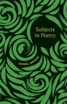 Paperback Subjects in Poetry Book