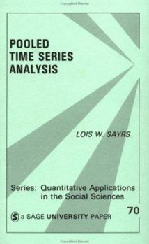 Paperback Pooled Time Series Analysis Book