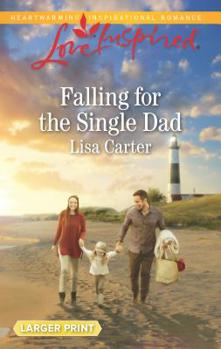 Mass Market Paperback Falling for the Single Dad [Large Print] Book