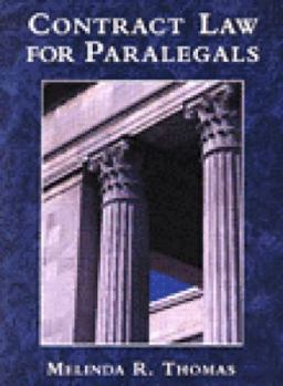 Paperback Contract Law for Paralegals Book