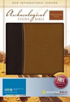 Imitation Leather Archaeological Study Bible-NIV-Personal Size: An Illustrated Walk Through Biblical History and Culture Book