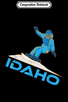 Composition Notebook: I'd Rather Be Snowboarding Funny Gift Christmas Premium Journal/Notebook Blank Lined Ruled 6x9 100 Pages