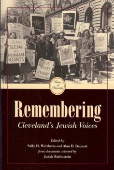 Paperback Remembering: Cleveland's Jewish Voices Book