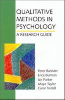 Paperback Qualitative Methods in Psychology Book