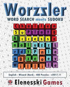 Worzzler (English, Wizard, 400 Puzzles) 2017.11: Word Search meets Sudoku