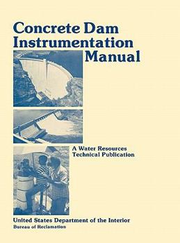 Hardcover Concrete Dam Instrumentation Manual Book