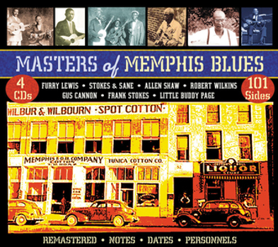 Music - CD Masters of Memphis Blues Book