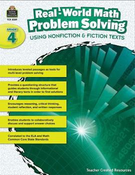 Paperback Real-World Math Problem Solving (Gr. 4) Book