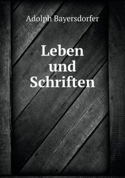 Paperback Leben und Schriften [German] Book