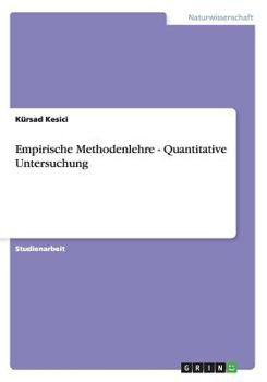 Paperback Empirische Methodenlehre - Quantitative Untersuchung [German] Book