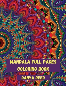 Paperback Mandala Full Pages Coloring Book
