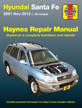 Paperback Hyundai Santa Fe 2001-12 Book