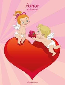 Paperback Amor-Malbuch 1 & 2 [German] Book