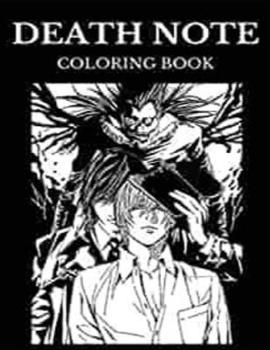 De?th Note Coloring Book: De?th Note Awesome Illustrations Coloring Books For Adults, Tweens High-Quality