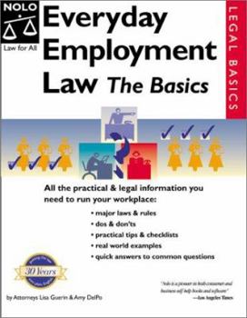 Paperback Everyday Employment Law: The Basics Book