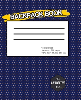 Paperback Backpack Book