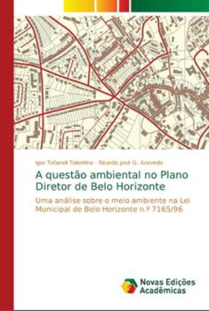 Paperback A questão ambiental no Plano Diretor de Belo Horizonte [Portuguese] Book