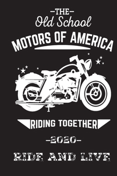 Lined Notebook With Quote: Biker Dad Father's Day Gift