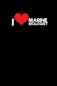 Paperback I love marine Biology: Hangman Puzzles - Mini Game - Clever Kids - 110 Lined pages - 6 x 9 in - 15.24 x 22.86 cm - Single Player - Funny Grea Book