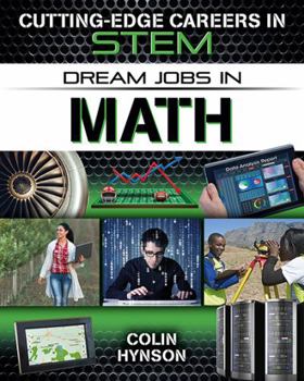 Paperback Dream Jobs in Math Book