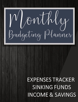 Paperback Simple Budget Planner 2020 Monthly Planning: 12-Month Calendar Planning Budget Fixed and Variable Expenses, Sink funds, Income and Savings (Jan 2020 - Book