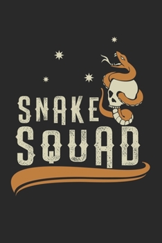 Paperback Snake squad group snake: Calendar, weekly planner, diary, notebook, book 105 pages in softcover. One week on one double page. For all appointme Book