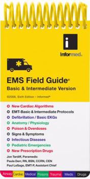 Spiral-bound EMS Field Guide: Basic & Intermediate Version Book