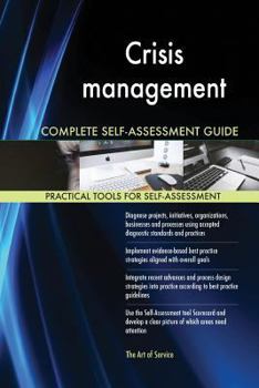 Paperback Crisis management Complete Self-Assessment Guide Book