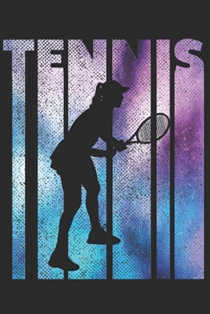 TENNIS NOTIZBUCH: Tennis Notizbuch die Perfekte Geschenkidee für Tennis Fans. Das Taschenbuch hat 120 weiße Seiten mit Punktraster die dich beim ... skizzieren unterstützten. (German Edition)