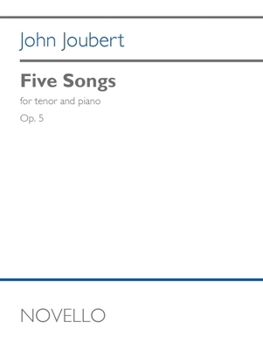 Paperback Five Songs, Op. 5: For Tenor and Piano Book