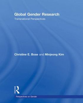 Hardcover Global Gender Research: Transnational Perspectives Book