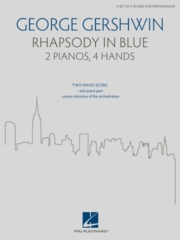 Paperback George Gershwin's Rhapsody in Blue - Arranged for 2 Pianos, 4 Hands Book