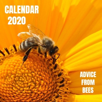 Paperback Advice From Bees Photo Book Calendar 2020 with Bee inspirational quotes Book