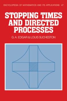 Paperback Stopping Times and Directed Processes Book