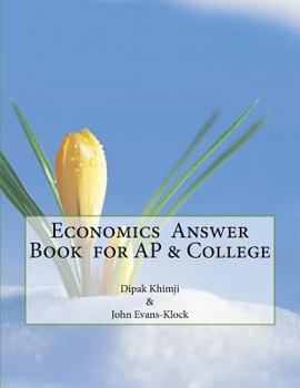 Paperback Economics Answer Book for AP & College Book