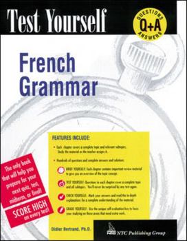 Paperback Test Yourself: French Grammar Book