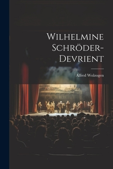 Paperback Wilhelmine Schröder-Devrient Book