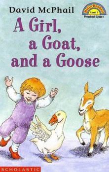 Paperback Girl, a Goat, and a Goose (Level 1) Book